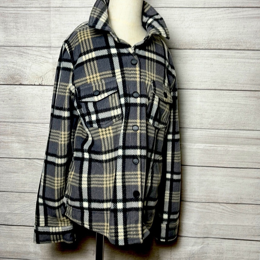 O’Neill Super-fleece! Youth Spring Shacket - Picture 2 of 4